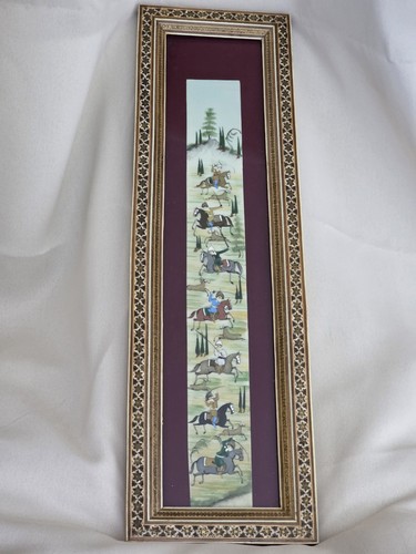 Vintage persian miniature - vintage,