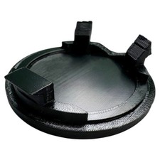 2x Hardtop Latch Covers (Pair) fits Porsche 911 - Black 996/997 - Hole Cap