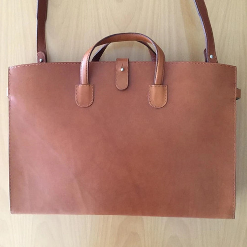 Bill amberg leather bag brown - leather,