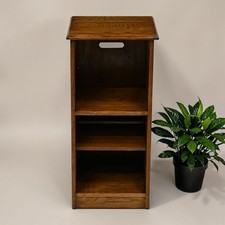Oak Hi Fi Cabinet Lift Up Top