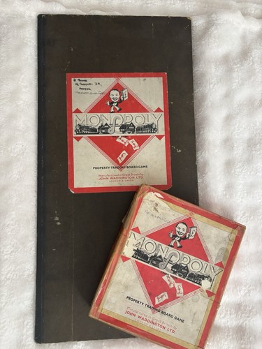 Vintage waddingtons monopoly - vintage,