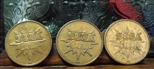 Sega city arcade - token, wow