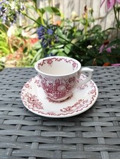 Masons Red "Fruit Basket"