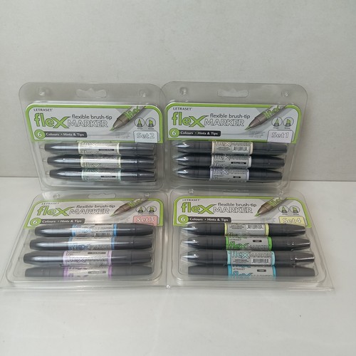 Letraset flexmarker 6 pen - flexmarker,