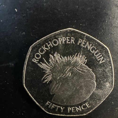 2018 falkland islands 50p coin - falkland,