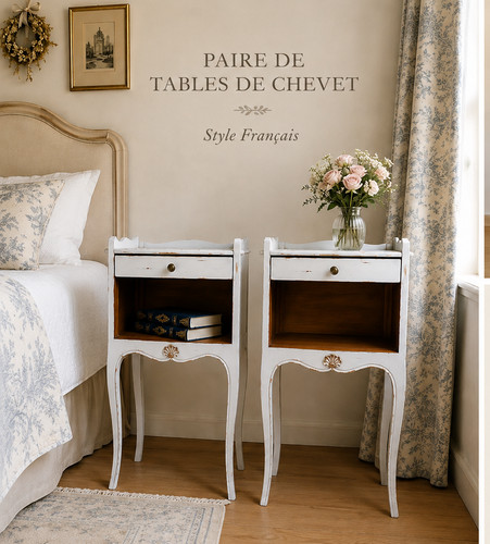 Pair vintage french provençal - french,
