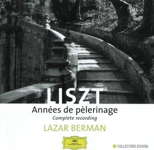 Liszt Annees de Pelerinage Complete Lazar Berman Deutsche Grammophon 3 CD Box