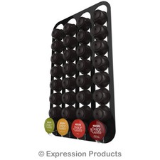 Dolce Gusto coffee capsule pod holder, wall mounted,  holds  16-96 capsules