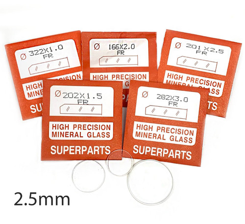 Quality watch glass mineral - glass,