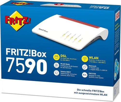 Avm fritz box 7590 wlan - avm, router