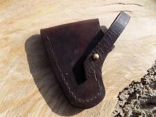   HAND-MADE BROWN LEATHER SHEATHS  GRANSFORS BRUKS  WILDLIFE AXE  Brown