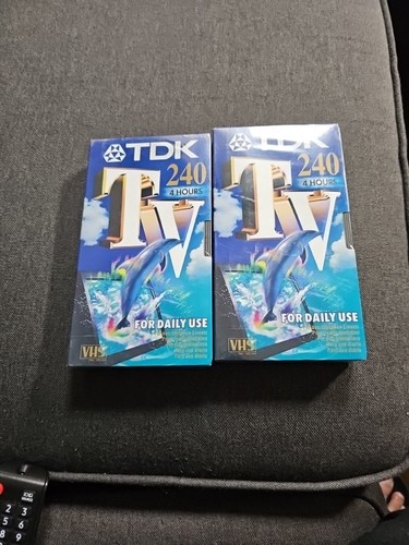 Tdk vhs blank - 2,