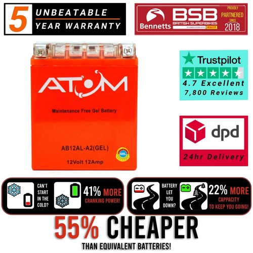 Atom ab12al gel motorcycle - gel,