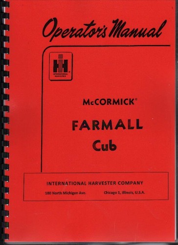 International farmall cub - international,