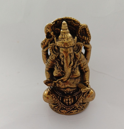 Old tibet bronze arms ganesh - old,