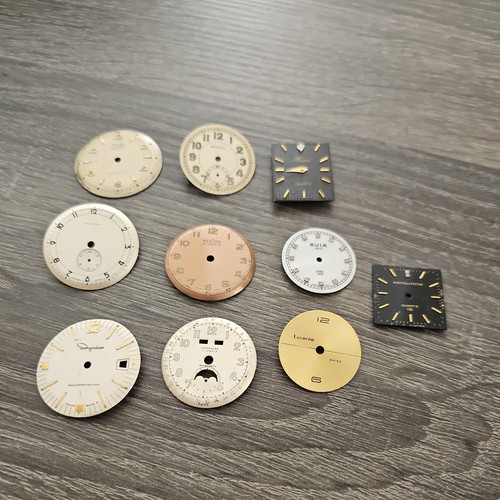 Vintage watch faces inc - 10,