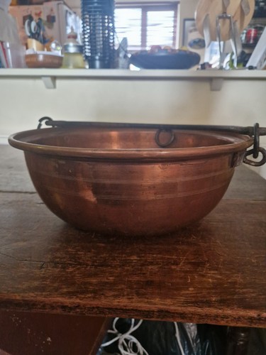 Antique copper jam pan also - antique,