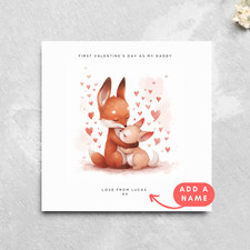 Personalised First Valentine's