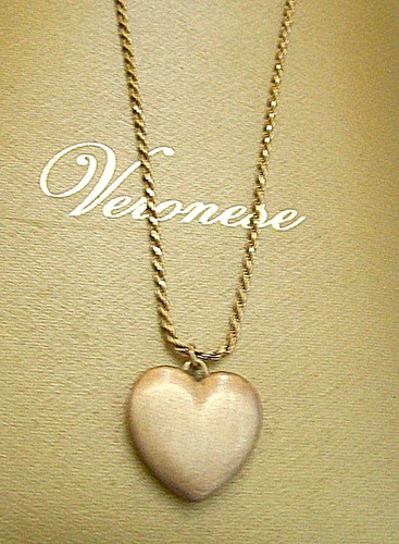 Veronese satin heart - veronese,