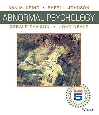 Abnormal psychology dsm - abnormal, psychology: