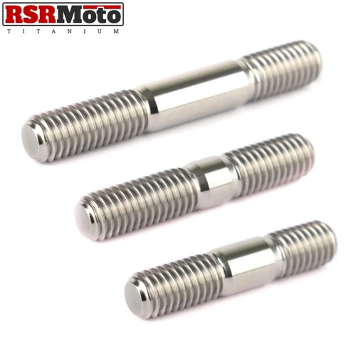 Titanium exhaust studs - titanium,