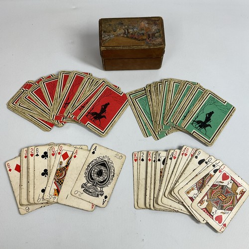 Vintage 1930 playing - playing, card