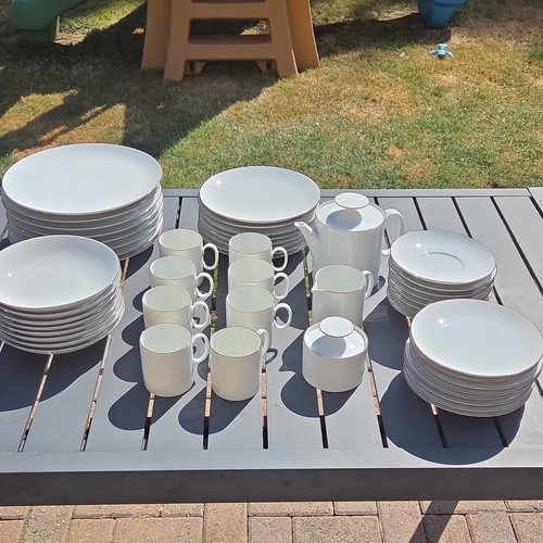 Thomas germany white porcelain - white,