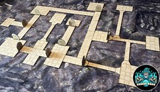 48 Piece Modular Dungeon Tile