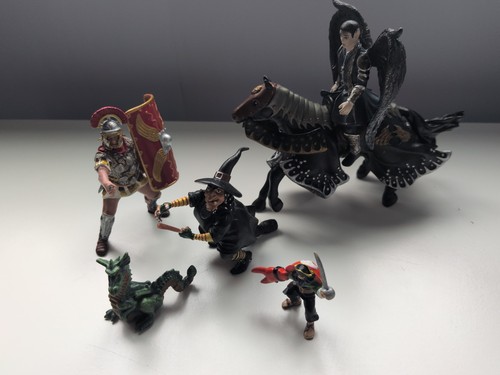 Papo and schleich - and, figures