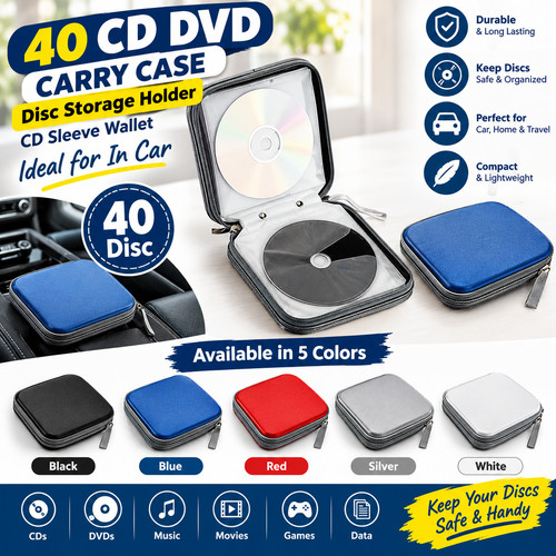 Dvd carry case cover - 40,