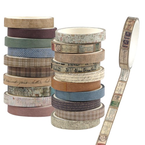 Rolls washi tape set - tape, 7mm