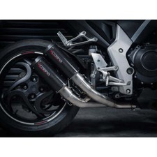 Honda CB1000R (08-17) Twin GP Carbon Fibre Half System - Cobra Sport Exhaust