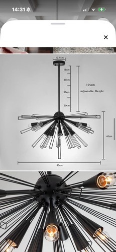Light sputnik sunburst - 10,