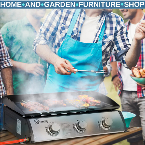 Portable gas bbq plancha grill - portable,