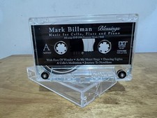 Mark Billman Blessings Cello Flute And Piano Music Cassette Tape RARE OOP HTF