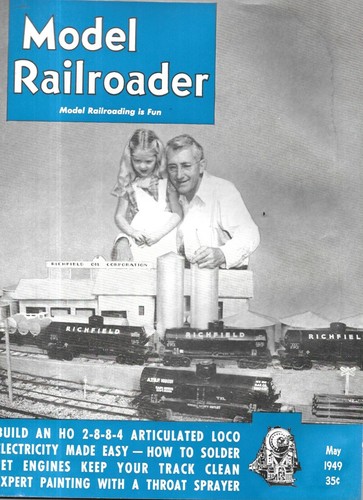 Model railroader may 1949 - model,