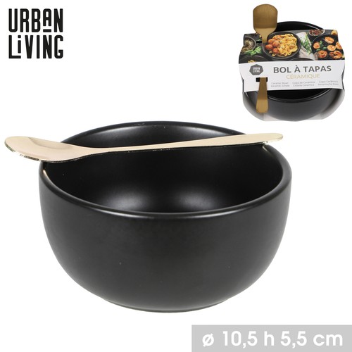 Tapas dish bowl with gold - bowl,