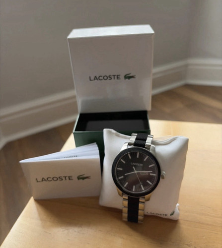 Lacoste 2010980 men black - lacoste,