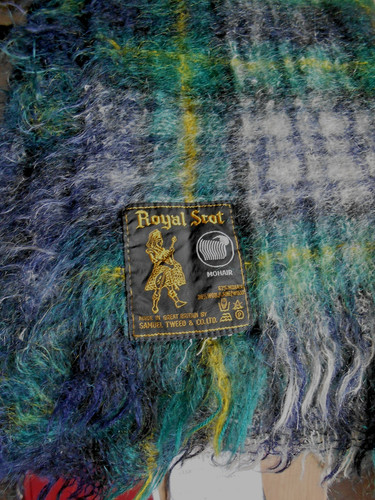 Mohair vintage royal scot - royal,