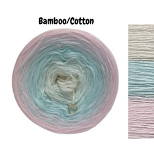 Bamboo/Cotton Yarn: 50/50 mix