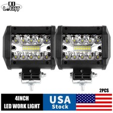 COLIGHT 2X4'' LED Work Lights Bar Spot Pods Fog Lamp Offroad Driving Truck SUV