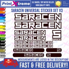 SARACEN BIKES Vinyl Decals