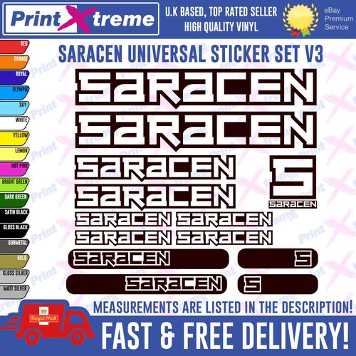 Saracen bikes vinyl - saracen,