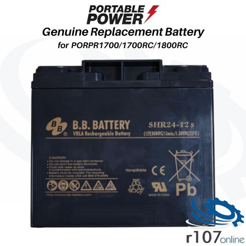 Replacement battery 12v - bb,