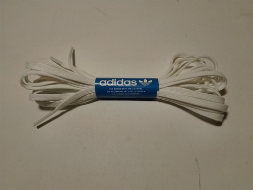 Adidas white flat shoe - shoe, laces