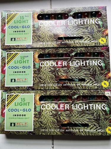 Vintage christmas lights acla - vintage,