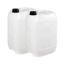 2 X NEW 25L LITRE PLASTIC