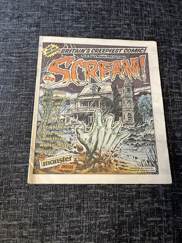 Scream comic 28 april - comic,