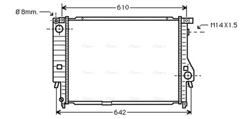 Ava coolant radiator - ava,