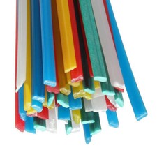 25/50 x Plastic Welding Rods ABS/PP/PVC/PE Welding Sticks For Plastic Welder New